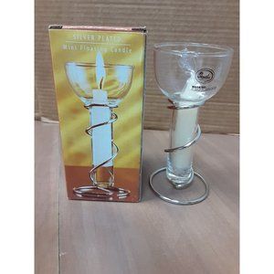 Studio Silver Mini Floating Candle NEW